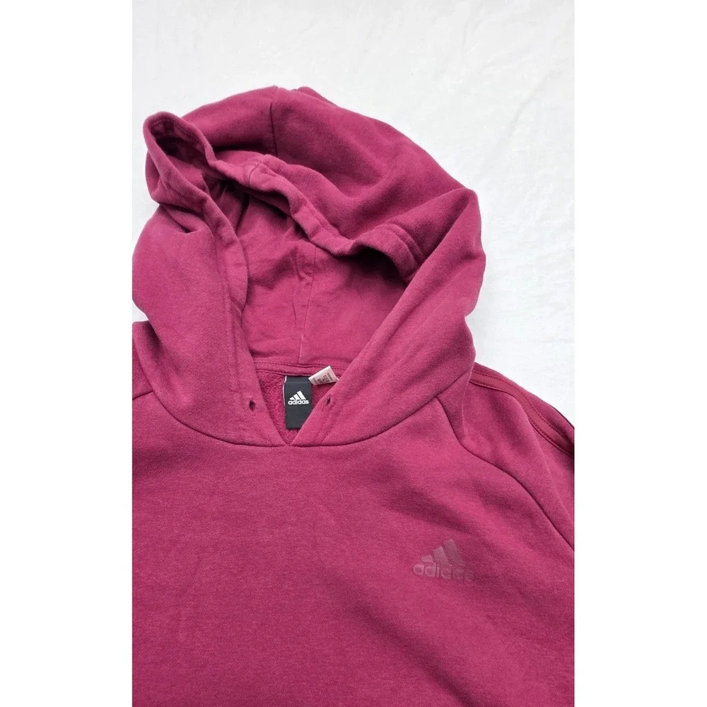 adidas maroon hoodie